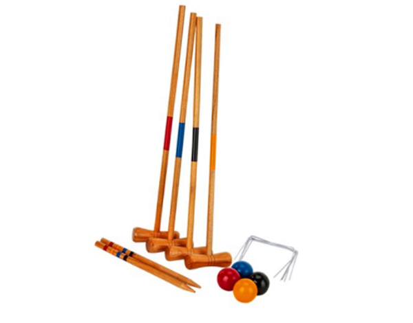 4 player children's croquet set