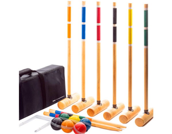 6 Player Croquet Game Set