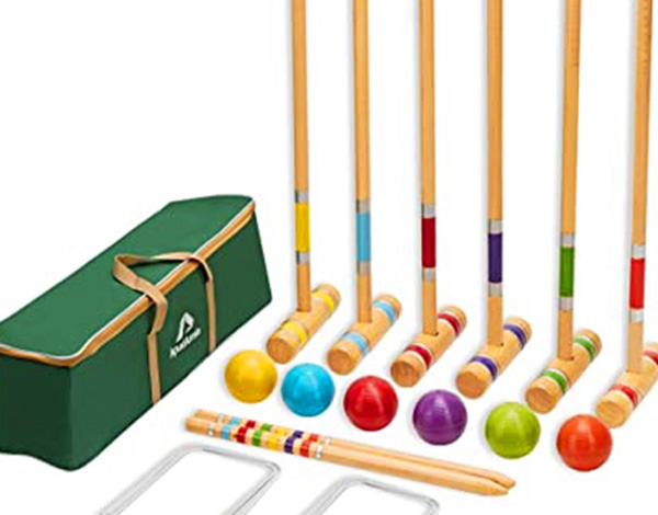 Custom 6 Player Croquet Game Set For Sale | Talent Sport