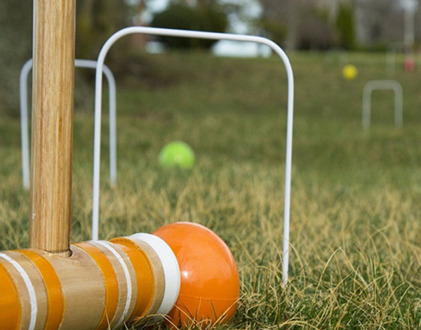 Heavy Duty Portable Croquet Set for Family